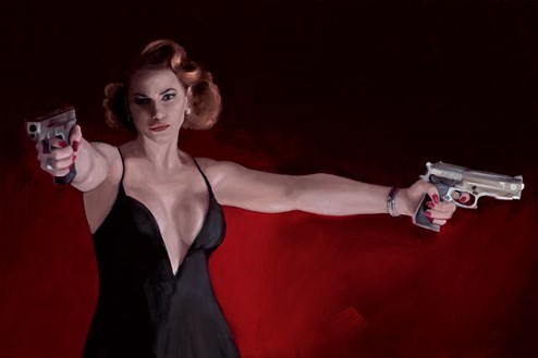 Candy Clears Up by Vincent Kamp - Limited Edition Canvas on Board